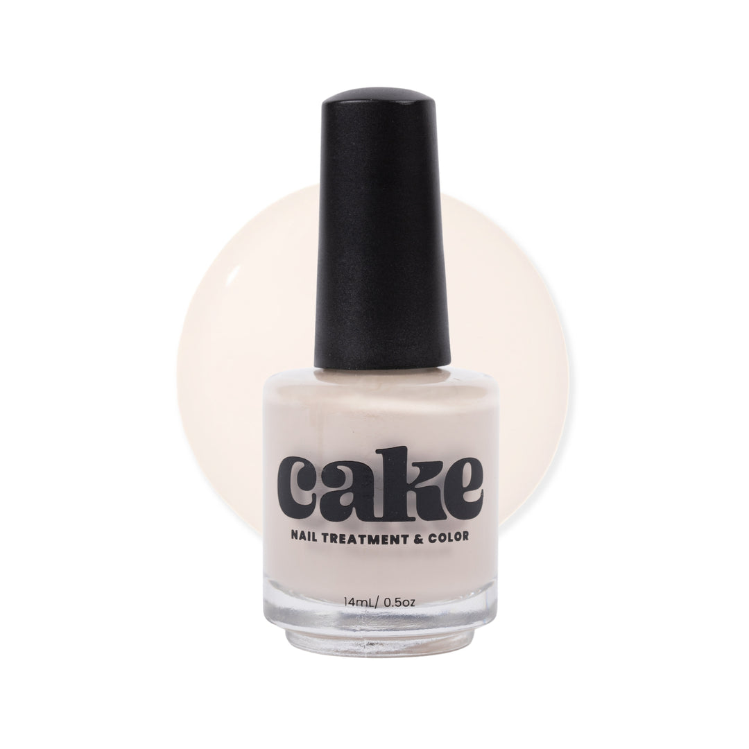 CAKE Nail Strengthening Polish, Color: “See You Latte”