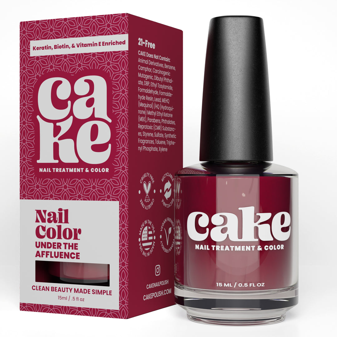 CAKE Nail Strengthening Polish, Color: “Under the Affluence”